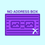 Without address box.